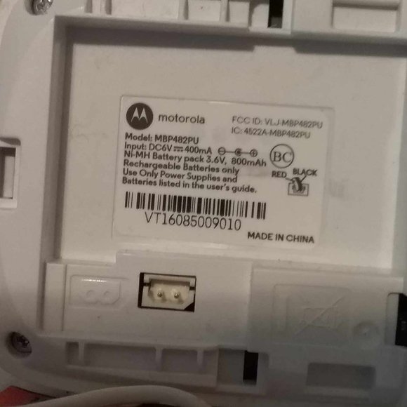 Motorola Portable Audio & Video Motorola Baby Camera Monitor Only